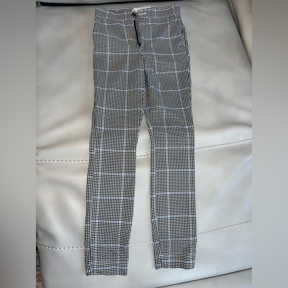 Hollister casual checkered ultra high waisted skinny pants